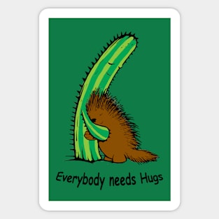 Everybody needs Hugs Sticker